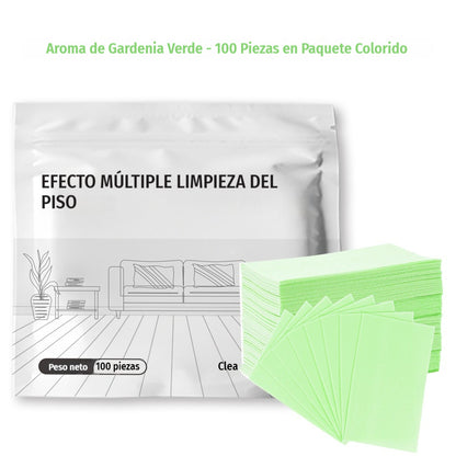 100 unidades de pastillas limpiadoras multiusos antibacterianas y desodorizantes | Aptas para madera dura, suelos laminados, azulejos y paredes de autocaravana