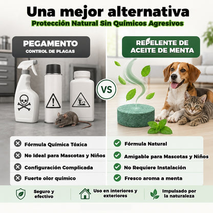 🏠🛡️ Pillole repellenti universali per insetti e roditori – Sicure per animali domestici e selvatici. Non tossiche ed efficaci. Adatte sia per uso interno che esterno. 🐾✅