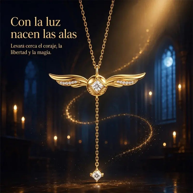 50%OFF✨ Elegante y exquisito collar con alas de ángel ✨