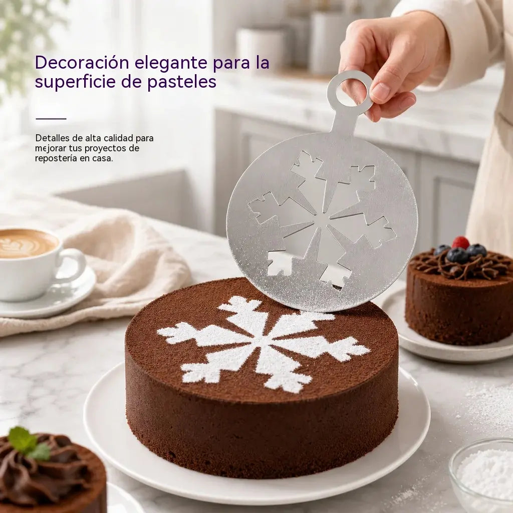 ☕ Plantilla de acero inoxidable para arte latte