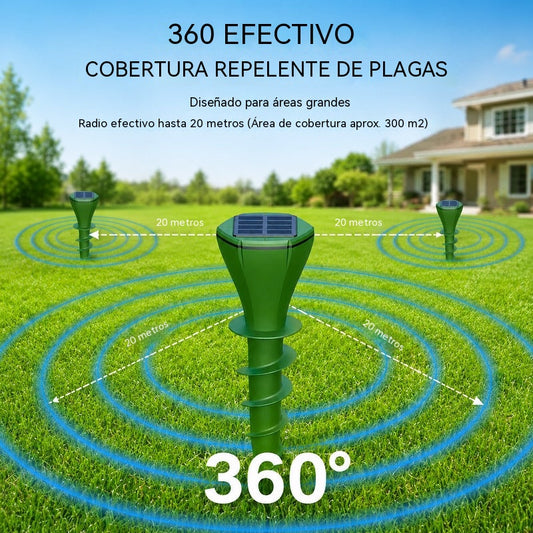 ☘️Producto en oferta - 50% de descuento ☘️ Repelente de animales solar e impermeable