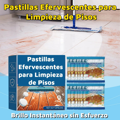 ✨【 2 cajas (24 cápsulas) — 24 euros】Pastillas efervescentes para limpiar suelos: eliminan manchas, incrustaciones, dan brillo y abrillantan.