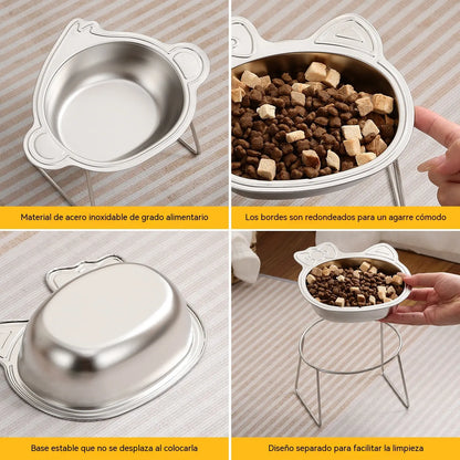 🎃 Oferta de Halloween: ¡50% de descuento! 🥣 Cuenco de alimentación ortopédico inclinado a 15°