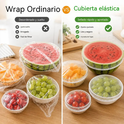 【2 bolsa, 200 piezas】Tapa de frescura desechable de grado alimenticio