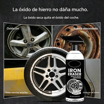 Limpiador profesional de óxido y hierro para automóviles