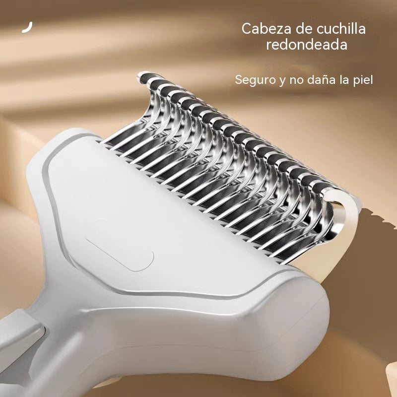 🔥🔥Peine para mascotas, un cepillo especial para eliminar el pelo suelto de perros y gatos.