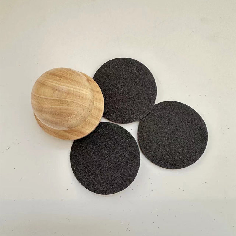 🐾🐾【Incluye 4 platos esmerilados】Lima de uñas de madera para mascotas con superficies de lima reemplazables
