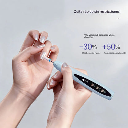 💅✨Lijadora eléctrica portátil 2 en 1 para uñas con lámpara UV