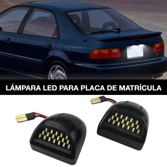 💥OFERTA ESPECIAL -50 % DE DESCUENTO- Luces LED universales para matrícula