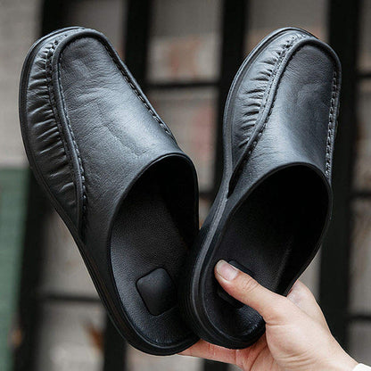 2026 Pantuflas informales para hombre, medias pantuflas transpirables para hombre