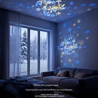 【50% de descuento】Lámpara proyector de cielo estrellado dinámico | Luz y sombra giratorias, creando una atmósfera de ensueño