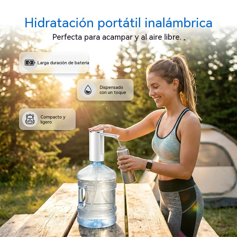 Bomba inteligente para botellas de agua