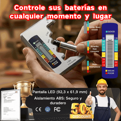 🔥Los comprobadores de batería te hacen la vida más fácil