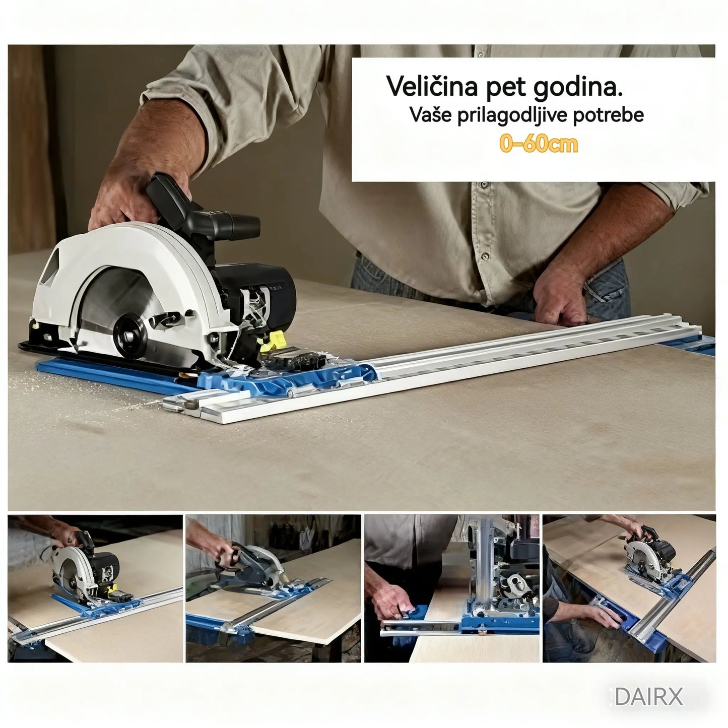 🛠️Prijenosna pila, višenamjenski alat za rezanje panela