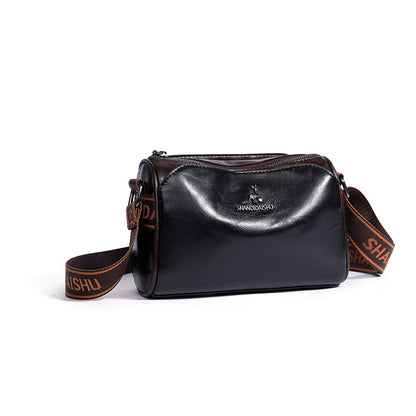Bolso de cuero suave de gran capacidad, bolso de hombro para mujer