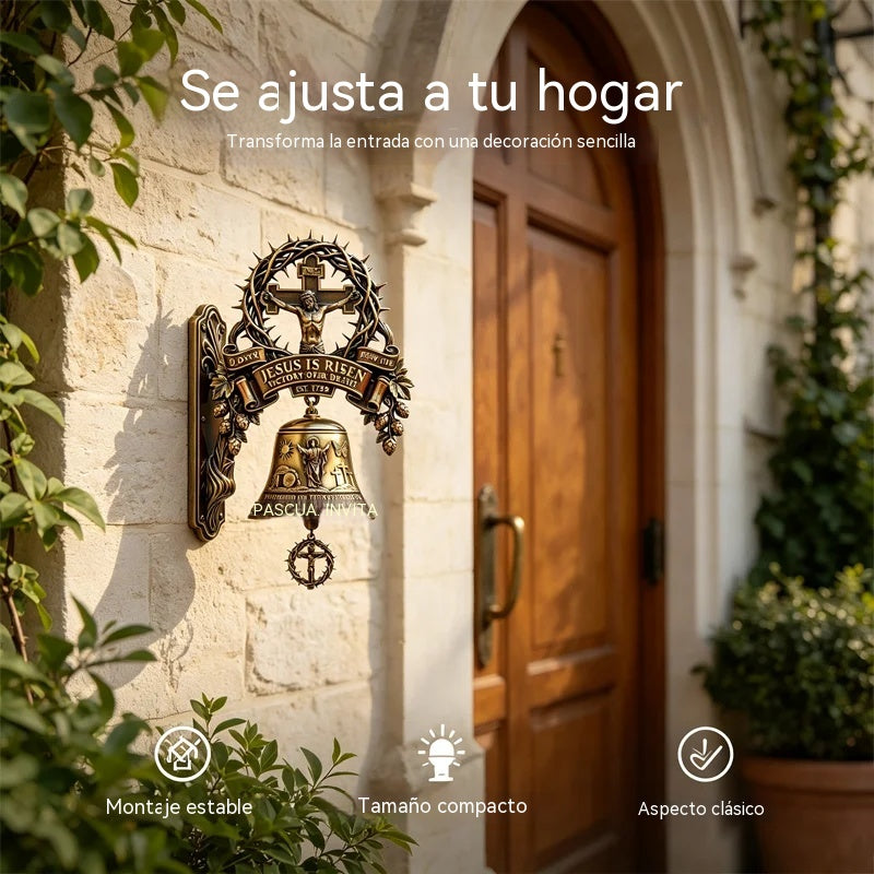 🔔¡El símbolo de fe y esperanza para tu hogar!—Campana de pared "Triumph"