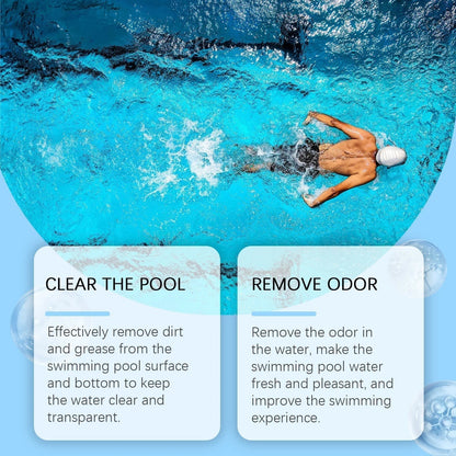 🏊‍♂️ Pastillas limpiadoras para piscinas para un agua cristalina: ¡Echa unas gotas, disuelve y sumérgete! 🌊✨