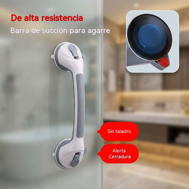 Barra de agarre con ventosa sin necesidad de taladrar