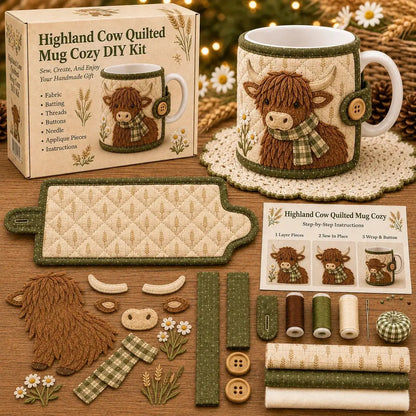 Kit creativo de bricolaje para fundas de taza de tela