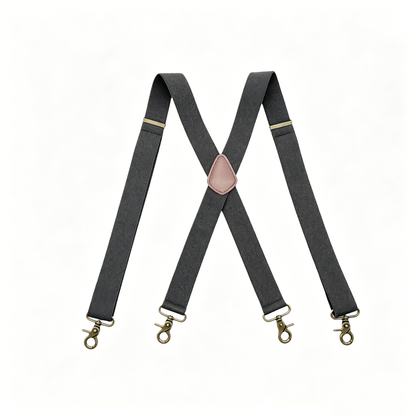 📢📢¡¡50% de descuento!! ⏰Tirantes para hombre en forma de X con clips de gancho