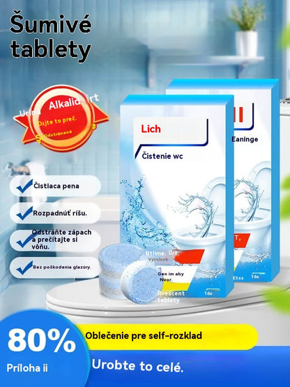 🌟【48 piezas】【Compra 3 y llévate 3 gratis】Espuma limpiadora de inodoro de alta eficiencia