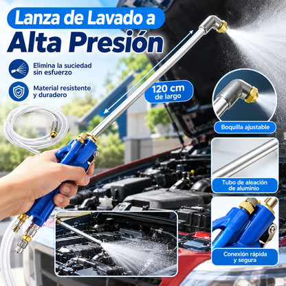 🚗💦 Pistola de Limpieza Neumática 2 en 1 – Aire Potente y Agua a Presión para una Limpieza Profunda 🔥