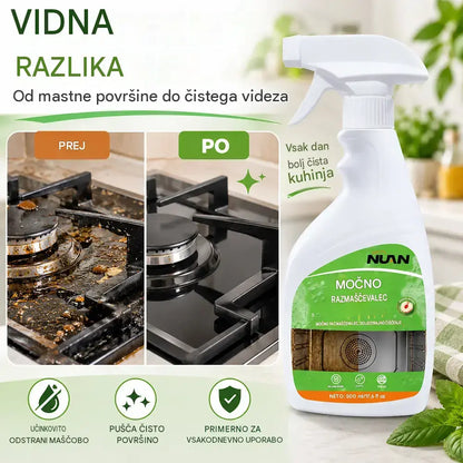 🔥Polovična cena – le kratek čas🔥! Povsem novo sredstvo za odstranjevanje mastnih madežev (različica 2026): preprosto popršite in uporabite – samodejno razgradi mastne madeže, brez napornega drgnjenja.
