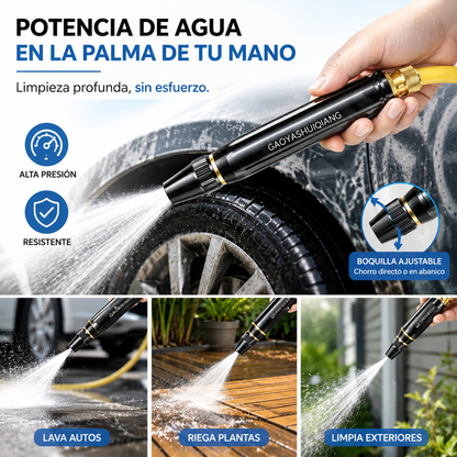 55% de descuento — Último día: Pistola rociadora de alta presión para el hogar