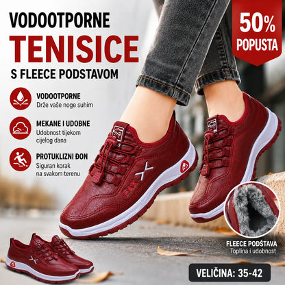 【veličine 35-41】 su nove ženske jesensko-zimske cipele za hodanje izrađene od prave kože, ručno izrađene i podstavljene pamučnim flisom.