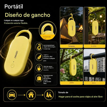 🔥【2 piezas 27 euros】🐦 Repelente de pájaros ultrasónico portátil | Ahuyentador automático para palomas, ideal para balcones, jardines y exteriores