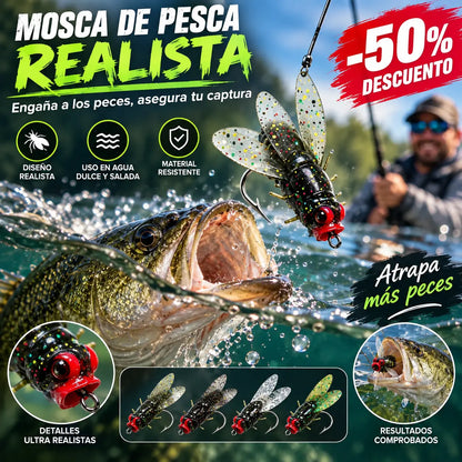 🐟🎣【40 piezas 26 euros】🔥Cebo para moscas biónico🔥【Compre 20 y obtenga 20 gratis】