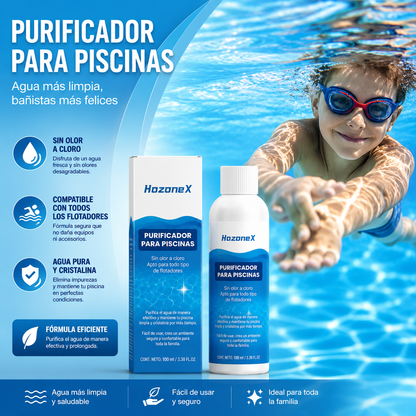 💧Compra 1, llévate 1 gratis! ✨ Dile adiós al agua verde y a los químicos agresivos: solo agua pura y fresca en cada baño. 🏊‍♂️💙