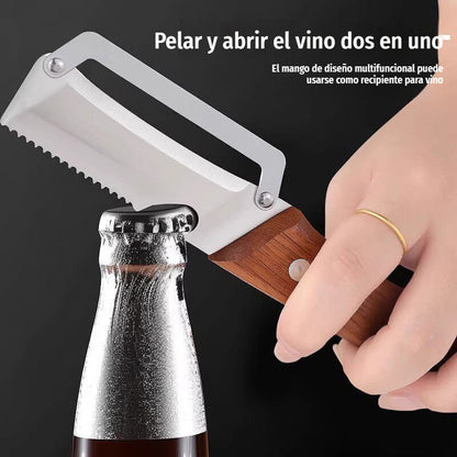 💥🔥【Compre 1 y obtenga 1 gratis】💥🔪Pelador multifuncional de acero inoxidable🧅