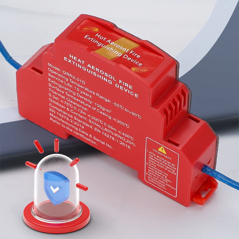 📌🧯Extintor automático con función de respuesta térmica.