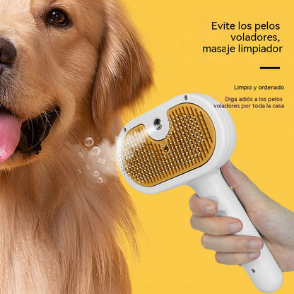 peine para eliminar el pelo de gatos y perros, peine para perros, peine para mascotas, peine en spray para gatos