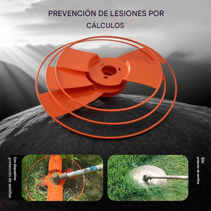🌱【Corta las malas hierbas sin dañar las plantas】Funda protectora para cortacésped