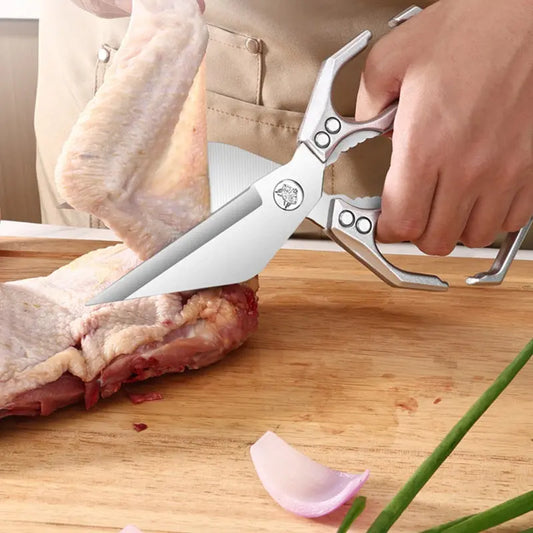 ✂️🍗 Extra silné kuchyňské nůžky · Snadné krájení masa, kuřecího a ryb