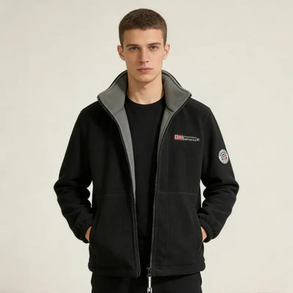 【XS-3XL】Chaqueta de Terciopelo Grueso de Lana para Hombre, Talla Grande, Cálida y Cómoda para Otoño e Invierno【40% de Descuento】