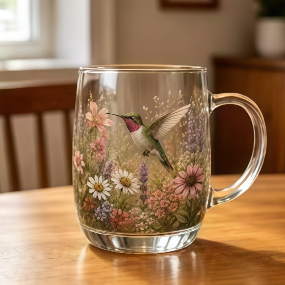 🌸 Colección de vidrio de edición limitada Garden Morning Bliss 2026 ☕🐦