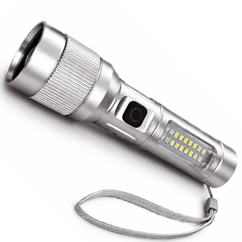 🔦 Multifunkční LED svítilna se zoomem