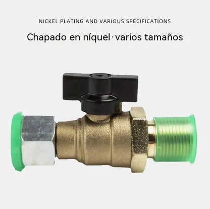 Conjunto de interruptor de corte de aire integrado de uso general para automóviles, remolques de ruedas delanteras, tubos espirales, cilindros auxiliares, líneas de freno y válvulas.