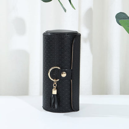 💎 Estuche de viaje para joyas con compartimentos: almacenamiento elegante, siempre listo para brillar✈️