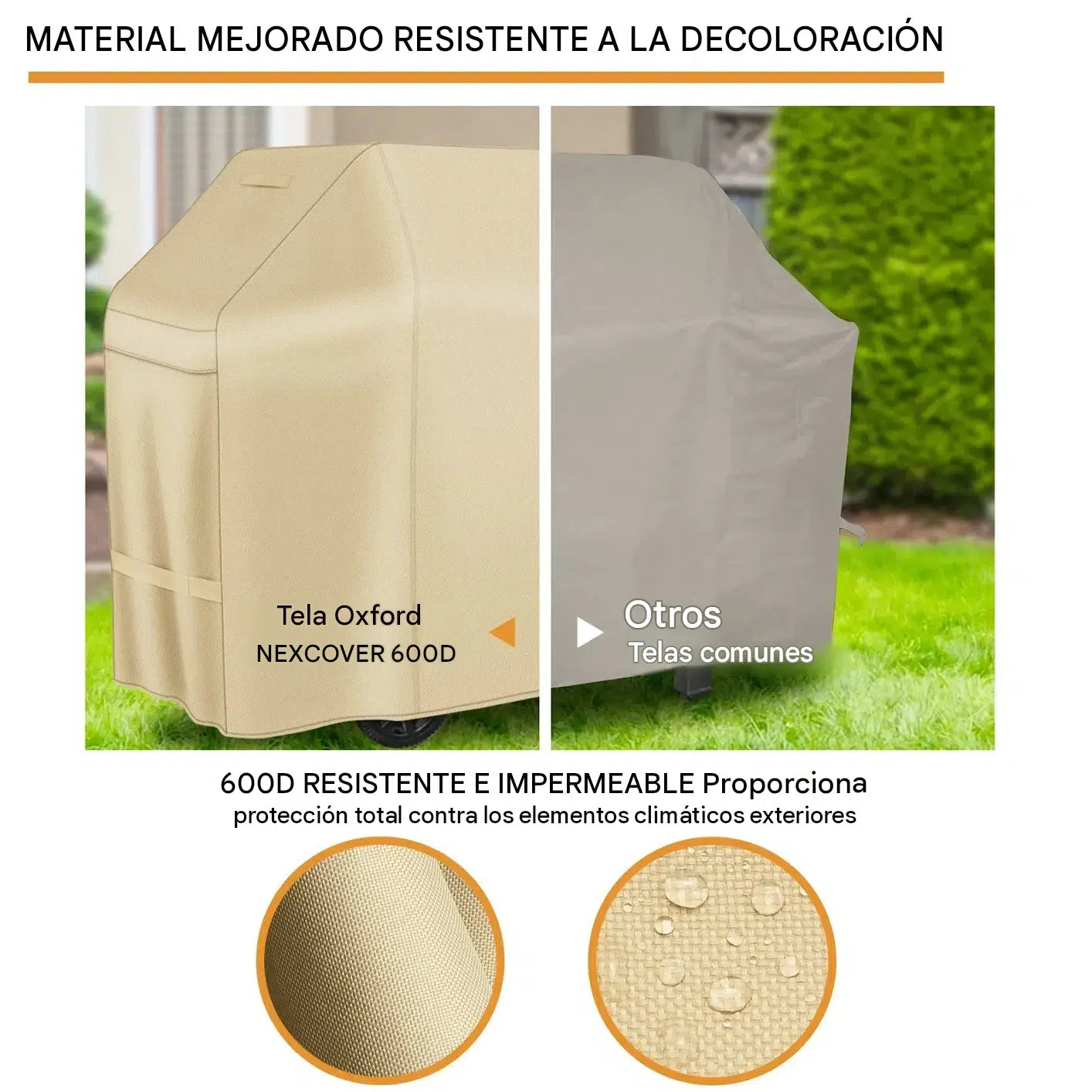 💦 Funda para barbacoa altamente impermeable: ¡protección perfecta para tus parrillas! 🔥