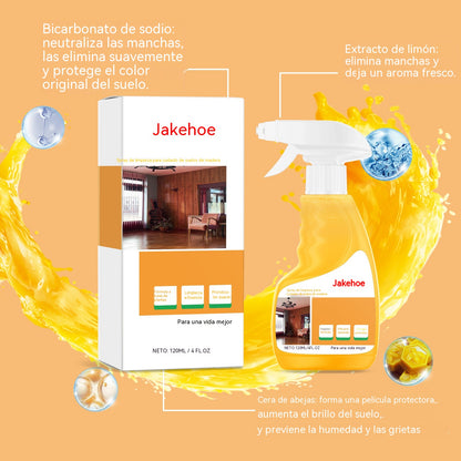 👍🍯【Compra 1 y llévate 1 gratis】Spray limpiador y abrillantador de suelos de cera de abeja: abrillanta, protege el color, nutre y previene el agrietamiento.