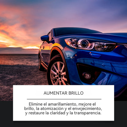 Kit de reparación de faros para coches antiguos: restaura la claridad y mejora la visibilidad nocturna.