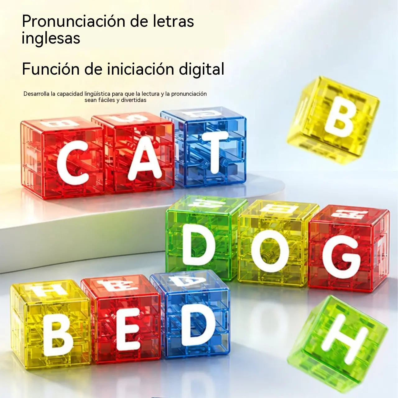 👦👧【40 bloques de construcción + caja de almacenamiento】👍 Bloques de construcción magnéticos para niños con alfabeto y números