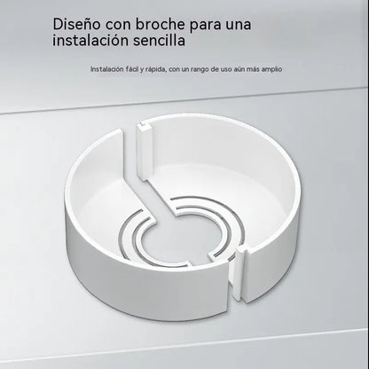 【10 modelos: 28 €】🔧 Cubretubos magnético – 🛠️ Diseño de dos piezas, instalación sin herramientas: cubre los huecos alrededor de las tuberías en segundos. Estética elegante. ¡Ideal para la cocina y el baño! ✨