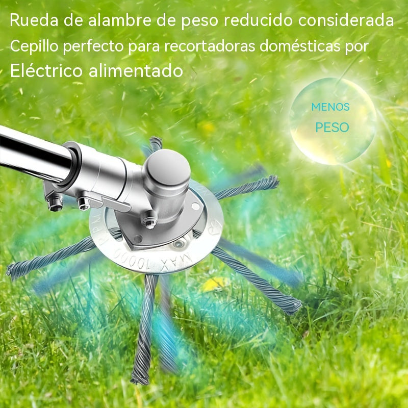 💯【Compra 1 y obten 1 gratis（2 piezas）】Disco de corte para cortacésped de alambre de acero de 6 pulgadas