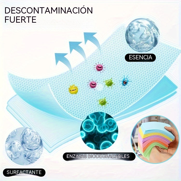 🧹【¡Compra 1 y recibe 1 GRATIS!】✨ 210 unidades de pastillas limpiadoras multiusos antibacterianas y desodorizantes | Aptas para madera dura, suelos laminados, azulejos y paredes de autocaravana