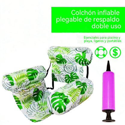 💦📢Sofá flotante plegable con respaldo